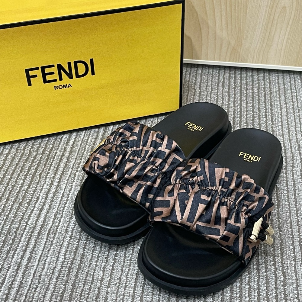 Fendi Women's Brown Sandals